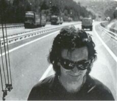 Bono on a highway